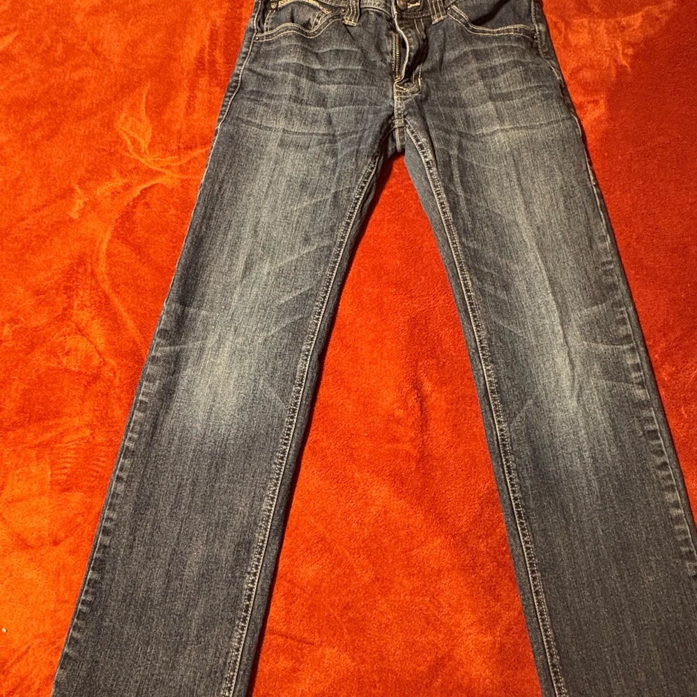 Rock & Roll Denim Men's Dark Blue Slim Straight Jeans